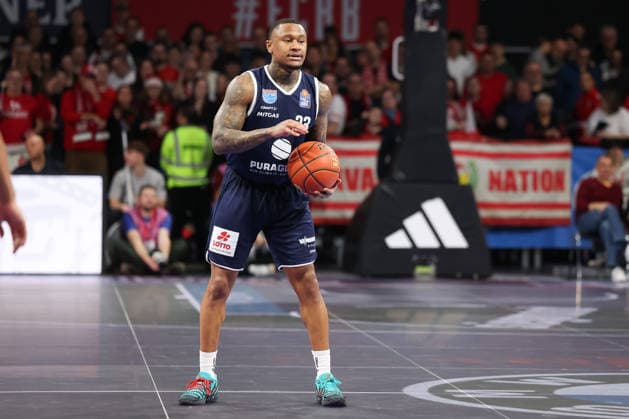 Charles Callison (SYNTAINICS MBC, 23), GER, FC Bayern Basketball vs. SYNTAINICS MBC, Basketball, easycredit Basketball Bundesliga, 9. Spieltag, Saison 2025 2026, 07.12.2025, GER, FC Bayern Basketball vs. SYNTAINICS MBC, Basketball, easycredit Basketball Bundesliga, 9. Spieltag, Saison 2025 2026, 07.12.2025 Muenchen Copyright: xEibner-Pressefoto JennixMaulx EP_JML