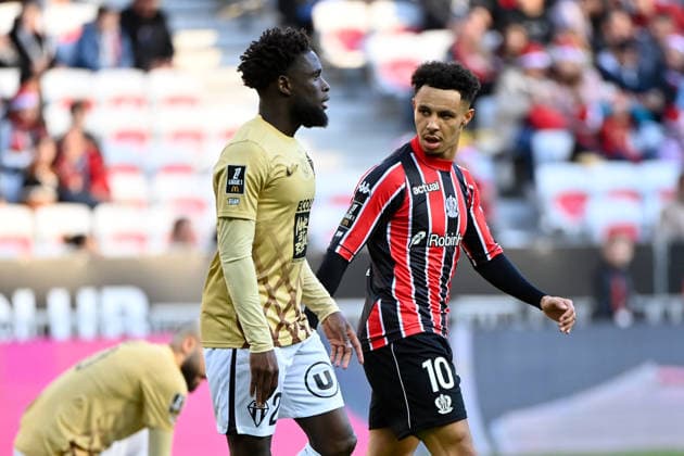 OGC Nice v Angers SCO - Ligue 1 McDonald s 2025 2026 02 Carlens ARCUS (sco) - 10 Sofiane DIOP (ogcn) during the Ligue 1 McDonald s match between Nice and Angers at Allianz Riviera on December 7, 2025 in Nice, France. Nice France  Copyright: xFEPx 776348225