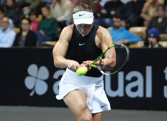 TENNIS - OPÃ‹N ANGERS WOMEN Le 07 12 2025 Tamara Korpatsch of Germany lors de l Open d Angers Finale Femmes 2025, le 7 dÃ cembre 2025 Ã TrÃ laze, France - Photo : Laurent Lairys TrelazeFrance  Copyright: xLaurentxLairysx