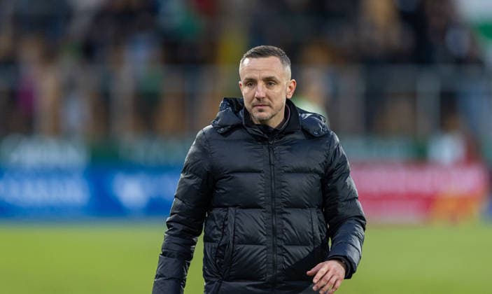 Trainer Daniel Beichler (FC Liefering) Lustenau