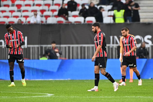 OGC Nice v Angers SCO - Ligue 1 McDonald s 2025 2026 08 Morgan SANSON (ogcn) during the Ligue 1 McDonald s match between Nice and Angers at Allianz Riviera on December 7, 2025 in Nice, France. Nice France  Copyright: xFEPx 776348225
