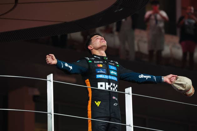4 Lando Norris, McLaren F1 Team Abu Dhabi UAE