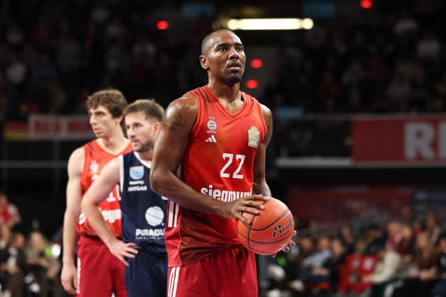 Isiaha Mike (FC Bayern Basketball, 22), GER, FC Bayern Basketball vs. SYNTAINICS MBC, Basketball, easycredit Basketball Bundesliga, 9. Spieltag, Saison 2025 2026, 07.12.2025, GER, FC Bayern Basketball vs. SYNTAINICS MBC, Basketball, easycredit Basketball Bundesliga, 9. Spieltag, Saison 2025 2026, 07.12.2025 Muenchen Copyright: xEibner-Pressefoto JennixMaulx EP_JML
