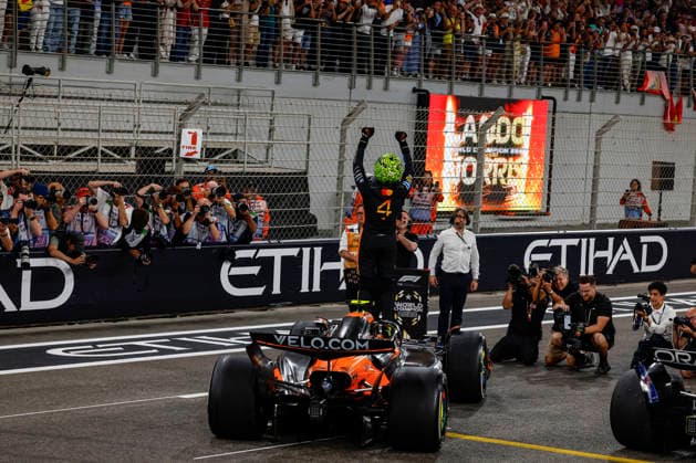 Abu Dhabi, Yas Marina: F1 GP Abu Dhabi 2025, No. 4 Lando Norris (GBR), McLaren MCL39, Mercedes Abu Dhabi Abu Dhabi