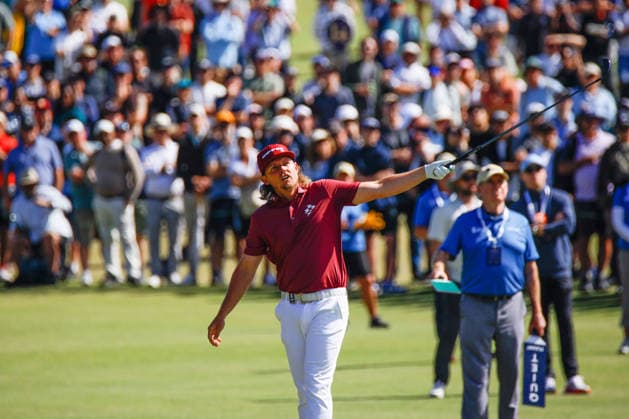 Australian Open Golf 2025 Final Results in Melbourne - 07 Dec 2025 Cameron Smith of Australia seen in action during round four of the Australian Open Golf tournament. The 2025 Australian Open concluded with Denmark’s Rasmus Neergaard-Petersen securing the championship at 15-under after a tense final round at The Australian Golf Club. The tournament delivers a dramatic finish, with top international contenders pushing the leaderboard to the final holes. Large crowds gathered across the course as fans watch one of Australia’s premier golf events come to a close for the year. Melbourne Australia Copyright: xYexMyoxKhantx xSOPAxImagesx YeMyoKhant_29