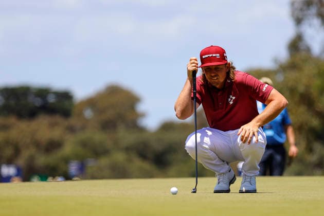 December 7, 2025, Melbourne, Australia: Cameron Smith of Australia seen in action during round four of the Australian Open Golf tournament. The 2025 Australian Open concluded with Denmark™s Rasmus Neergaard-Petersen securing the championship at 15-under after a tense final round at The Australian Golf Club. The tournament delivers a dramatic finish, with top international contenders pushing the leaderboard to the final holes. Large crowds gathered across the course as fans watch one of Australia™s premier golf events come to a close for the year. Melbourne Australia - ZUMAs197 20251207_aaa_s197_072 Copyright: xYexMyoxKhantx