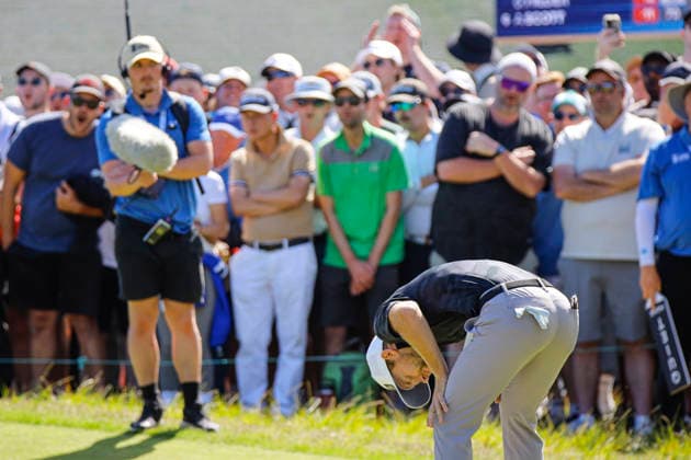 December 7, 2025, Melbourne, Australia: Rasmus Neergaard-Petersen of Denmark seen in action during round four of the Australian Open Golf tournament. The 2025 Australian Open concluded with Denmark™s Rasmus Neergaard-Petersen securing the championship at 15-under after a tense final round at The Australian Golf Club. The tournament delivers a dramatic finish, with top international contenders pushing the leaderboard to the final holes. Large crowds gathered across the course as fans watch one of Australia™s premier golf events come to a close for the year. Melbourne Australia - ZUMAs197 20251207_aaa_s197_086 Copyright: xYexMyoxKhantx