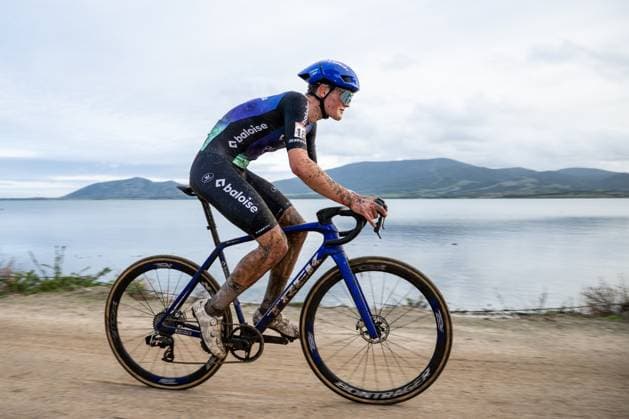 Belgian Mats Vanden Eynde pictured in action during the men s elite race of the Cyclocross World Cup, in Terralba, Sardinia, Italy, Sunday 07 December 2025, stage 3 (out of 12) in the World Cup of the 2026-2027 season. DAVIDxPINTENS  x147208633x