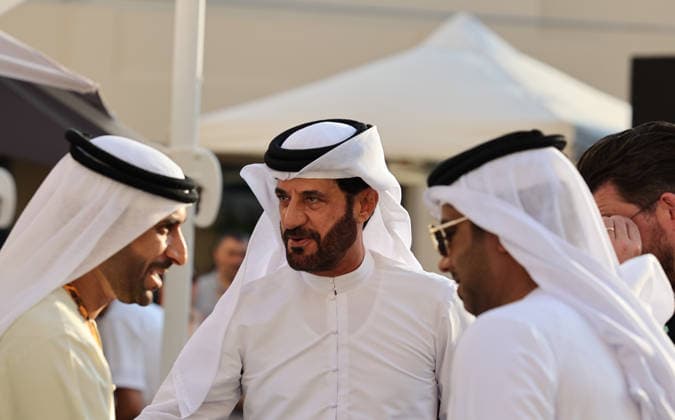 07.12.2025, Yas Marina Circuit, Abu Dhabi, Formula 1 Etihad Airways Abu Dhabi Grand Prix 2025 , im Bild FIA Präsident Mohammed bin Sulayem (Photo by Alessandro Martellotta Hasan Bratic DeFodi Images)