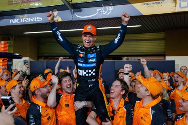 Abu Dhabi, Yas Marina: F1 GP Abu Dhabi 2025, No. 4 Lando Norris (GBR), McLaren MCL39, Mercedes Abu Dhabi Abu Dhabi