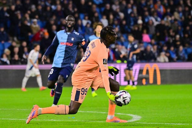 FOOTBALL : Le Havre vs PFC - Ligue 1 - 07 12 2025 Mory Diaw ( 99 - Le Havre ) during the Ligue 1 match between Havre AC and Paris FC at Stade Oceane on December 7, 2025 in Le Havre, France. ( Photo by Federico Pestellini PsnewZ ) - Le HavreFrance  Copyright: xFedericoxPestellinix