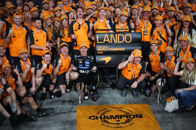 4 Lando Norris, McLaren F1 Team Abu Dhabi UAE