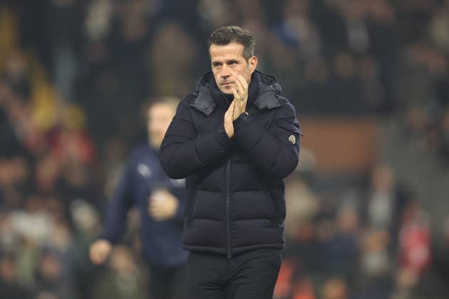 7th December 2025; Craven Cottage, Fulham, London, England; Premier League Football, Fulham versus Crystal Palace; Fulham manager Marco Silva  KatiexChan