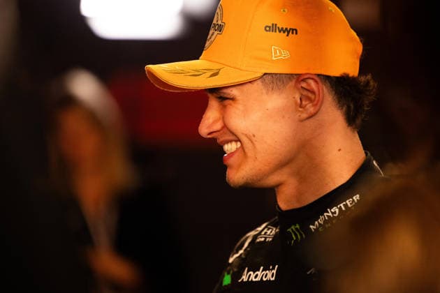 December 7, 2025, Abu Dhabi, Abu Dhabi, United Arab Emirates: 4 LANDO NORRIS (GBR, McLaren Racing F1 Team) in the tv pen after the race (Sunday) and winning is first Drivers Championship at the Formula 1 Etihad Airways Abu Dhabi Prix 2025 at the Yas Marina Circuit in Abu Dhabi, United Arab Emirates Abu Dhabi United Arab Emirates - ZUMAr193 20251207_zsp_r193_191 Copyright: xSaraxRuffonix