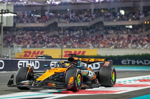 FORMULA ONE ABU DHABI GRAND PRIX 2025 Oscar Piastri 81 (Aus), McLaren MCL39 during Race Day at the Formula One Etihad Airways Abu Dhabi Grand Prix 2025 at the Yas Marina Circuit, Yas Island, United Arab Emirates on 7 December 2025 Credit: Phil Duncan Every Second Media Editorial use only. All images are copyright Every Second Media Limited. No images may be reproduced without prior permission. Copyright: xIMAGO EveryxSecondxMediax ESM-1695-0051 PhilxDuncanx xEveryxSecondxMediax