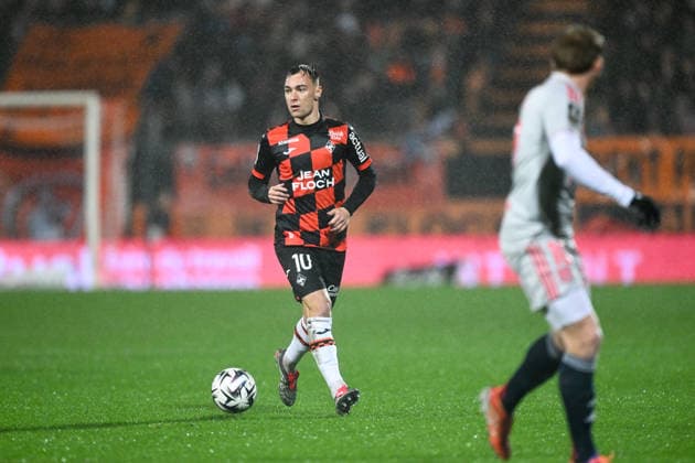 FC Lorient v Olympique Lyonnais - Ligue 1 McDonald s 2025 2026 10 Pablo PAGIS (fcl) during the Ligue 1 McDonald s match between Lorient and Lyon at Stade du Moustoir on December 7, 2025 in Lorient, France. Lorient France  Copyright: xFEPx 776348222