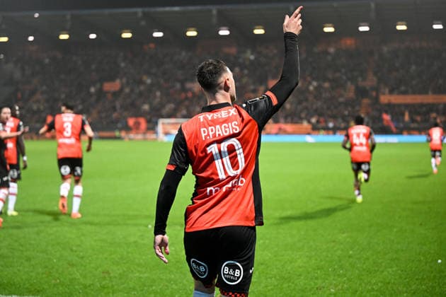 FC Lorient v Olympique Lyonnais - Ligue 1 McDonald s 2025 2026 10 Pablo PAGIS (fcl) during the Ligue 1 McDonald s match between Lorient and Lyon at Stade du Moustoir on December 7, 2025 in Lorient, France. Lorient France  Copyright: xFEPx 776348222
