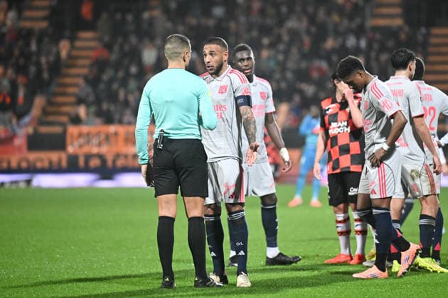 FC Lorient v Olympique Lyonnais - Ligue 1 McDonald s 2025 2026 08 Corentin TOLISSO (ol) during the Ligue 1 McDonald s match between Lorient and Lyon at Stade du Moustoir on December 7, 2025 in Lorient, France. Lorient France  Copyright: xFEPx 776348222