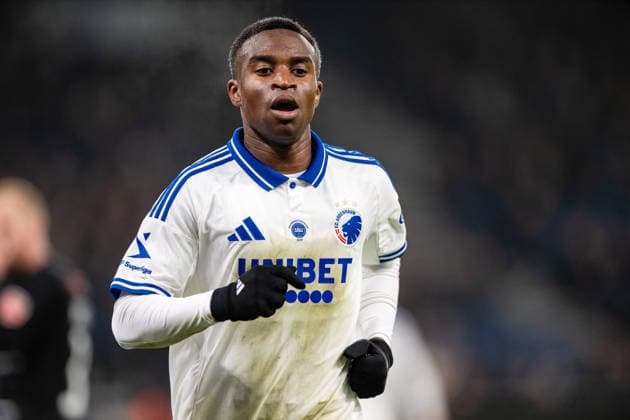 FC Copenhagen v Soenderjyske, 3F Superliga football, Copenhagen, Denmark Copenhagen, Denmark, 07th, December 2025. Youssoufa Moukoko of FC Copenhagen seen during the 3F Superliga match between FC Copenhagen and Soenderjyske at Parken in Copenhagen. Denmark, Copenhagen  Copyright: xGonzalesxPhoto TobiasxJorgensenx