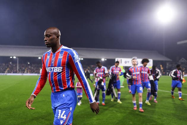 Fulham v Crystal Palace 07 December 2025, London - Premier League Football - Fulham v Crystal Palace - Jean-Philippe Mateta of Crystal Palace - Photo: Jacques Feeney Offside. London UK  Copyright: xJacquesxFeeneyx xOffsidexOffside