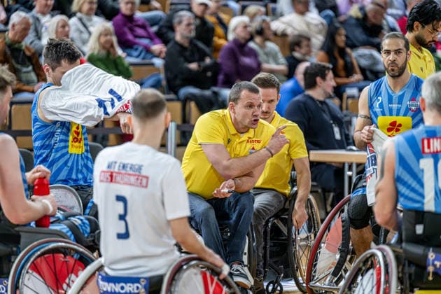 DRS Pokal - Rollstuhlbasketball; RSV Lahn-Dill - RSB Thuringia Bulls, 07.12.25 Andre Bienek (RSB Thuringia Bulls) DRS Pokal - Rollstuhlbasketball; RSV Lahn-Dill - RSB Thuringia Bulls: Wetzlar, 07.12.25 Copyright: xBEAUTIFULxSPORTS Roeczeyx