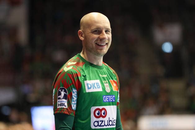 07.12.2025, xgox, Handball - Daikin HBL SC Magdeburg - FRISCH AUF! Göppingen emspor, v.l. Daniel Pettersson (Magdeburg, 11) Magdeburg