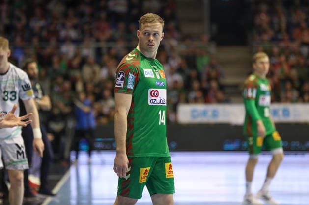 07.12.2025, xgox, Handball - Daikin HBL SC Magdeburg - FRISCH AUF! Göppingen emspor, v.l. Omar Ingi Magnusson (Magdeburg, 14) Magdeburg