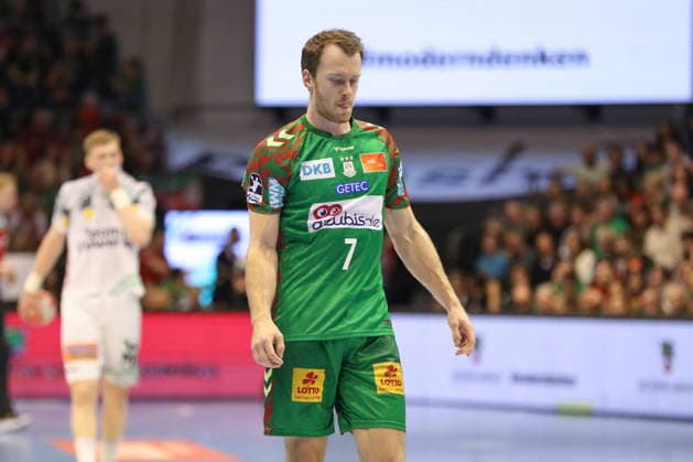 07.12.2025, xgox, Handball - Daikin HBL SC Magdeburg - FRISCH AUF! Göppingen emspor, v.l. Felix Claar (Magdeburg, 7) Magdeburg