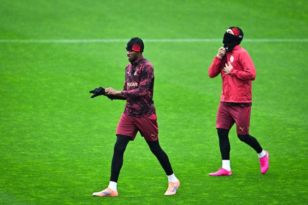 Training session of Galatasaray in Istanbul ahead of UEFA Champions League match ISTANBUL, TURKIYE - DECEMBER 08: Victor Osimhen attends a training session of Galatasaray in Kemerburgaz Metin Oktay Facilities, Istanbul on December 08, 2025, ahead of UEFA Champions League football match against Monaco. Cem Tekkesinoglu Anadolu Istanbul Turkey. Editorial use only. Please get in touch for any other usage.  Copyright: x2025xAnadoluxCemxTekkesinoglux