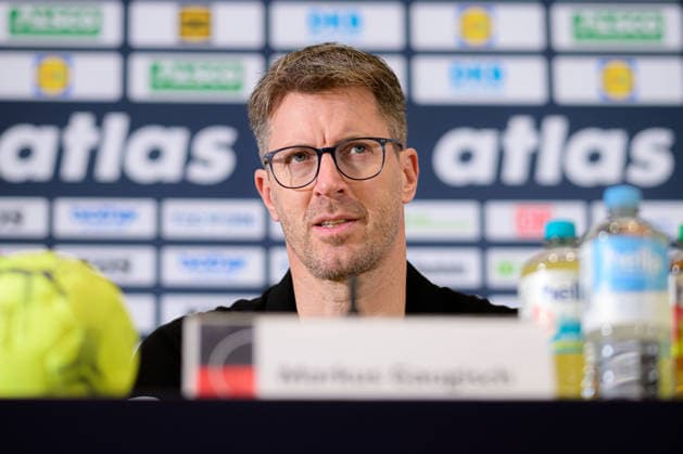 Handball, Frauen WM, Deutschland - Pressekonferenz Trainer Markus Gaugisch (Deutschland) Dortmund Nordrhein-Westfalen Deutschland