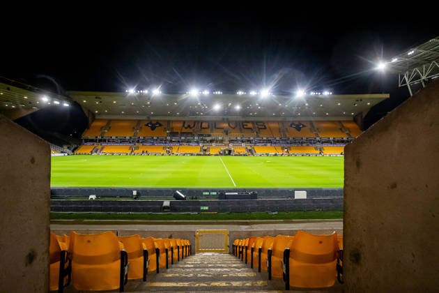 Wolverhampton Wanderers v Manchester United, ManU Premier League 08 12 2025. General view before the Premier League match between Wolverhampton Wanderers and Manchester United at Molineux, Wolverhampton, England on 8 December 2025. Wolverhampton Molineux West Midlands England Editorial use only DataCo restrictions apply See www.football-dataco.com , Copyright: xManjitxNarotrax PSI-23361-0002