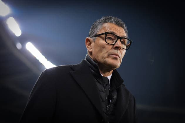Turin, Italy, 8th December 2025.Marco Landucci Assistant coach of AC Milan looks on prior to kick off in the Torino vs AC Milan Serie A match at Stadio Grande Torino, Turin. Picture credit should read: Jonathan Moscrop Sportimage EDITORIAL USE ONLY. No use with unauthorised audio, video, data, fixture lists, club league logos or live services. Online in-match use limited to 120 images, no video emulation. No use in betting, games or single club league player publications. SPI_051_JM_TORO_MILAN SPI-4323-0051