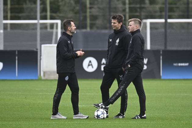 Club Brugge v Arsenal - UEFA Champions League Media Activities 09 12 2025 WESTKAPELLE, BELGIUM - DECEMBER 09 : Leko Ivan, Head coach of Club Brugge pictured during a training session ahead of the UEFA Champions League 2025 26 League Phase MD6 match between Club Brugge and Arsenal on December 9, 2025 in Westkapelle, Belgium, 09 12 2025 Westkapelle Belgium  Copyright: xPeterxDexVoechtx
