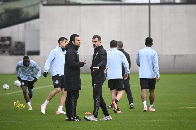Club Brugge v Arsenal - UEFA Champions League Media Activities 09 12 2025 WESTKAPELLE, BELGIUM - DECEMBER 09 : Leko Ivan, Head coach of Club Brugge pictured during a training session ahead of the UEFA Champions League 2025 26 League Phase MD6 match between Club Brugge and Arsenal on December 9, 2025 in Westkapelle, Belgium, 09 12 2025 Westkapelle Belgium  Copyright: xPeterxDexVoechtx