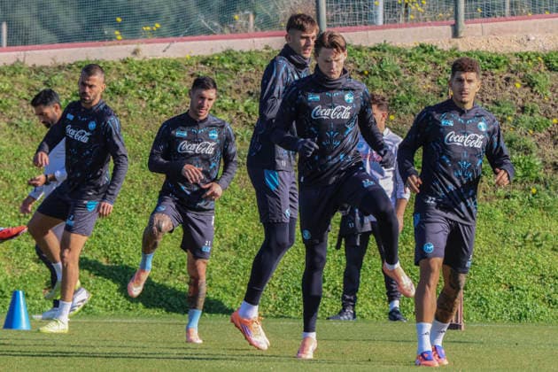 December 9, 2025, Naples, Italy: Napoli s team attends a training session, in Castel Volturno, south Italy ,9 december . Napoli will face Benfica in their UEFA Champions League match on 10 december 2025 .ANSA CIRO FUSCO. UEFA Champions League Benfica Vs Napoli  - ZUMAa110 20251209_zaf_a110_010 Copyright: xCiroxFuscox