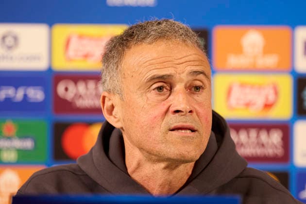 Athletic Club v Paris Saint-Germain FC - UEFA Champions League 2025-26 League Phase MD6 Luis Enrique head coach of Paris Saint-Germain looks on during the press conference, PK, Pressekonferenz prior to the UEFA Champions League 2025-26 League Phase MD6 match between Athletic Club and Paris Saint-Germain FC at San Mames on December 9, 2025, in Bilbao, Spain. Bilbao San Mames Basque Coountry Spain RL_ATHvPSG_CL_000056 Copyright: xRicardoxLarreinax