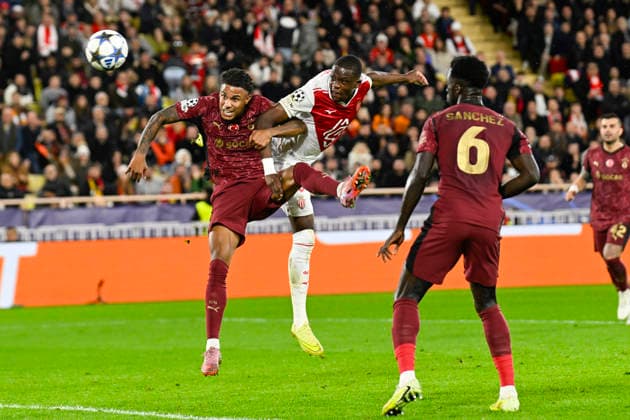 FOOTBALL : AS Monaco VS Galatasaray SK - UEFA Champions League - 09 12 2025 UEFA Champions League match between AS Monaco and Galatasaray SK on December 9, 2025 at the Louis II Stadium in Monaco. MonacoMonaco  Copyright: xWilliamxCannarellax