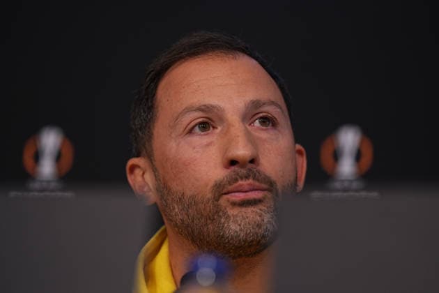 Ahead of UEFA Europa League Brann v Fenerbahce match ISTANBUL, TURKIYE - DECEMBER 10: Head coach Domenico Tedesco of Fenerbahce holds a press conference, PK, Pressekonferenz at Can Bartu Facilities in Istanbul, Turkiye on December 10, 2025, ahead of UEFA Europa League 6th week match between Brann and Fenerbahce. Adem Kutucu Anadolu Istanbul Turkey. Editorial use only. Please get in touch for any other usage.  Copyright: x2025xAnadoluxAdemxKutucux
