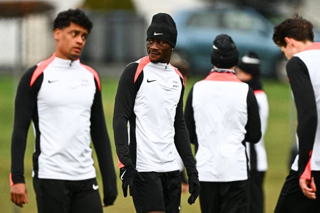 Training session of Brann ahead of Fenerbahce v Brann - UEFA Europe League BERGEN, NORWAY - DECEMBER 10: Players of Brann attend a training session ahead of the UEFA Europa League Week 6 match against Brann at the Nymark Facilities in Bergen, Norway on December 10, 2025. Oguz Yeter Anadolu Bergen Norway. Editorial use only. Please get in touch for any other usage.  Copyright: x2025xAnadoluxOguzxYeterx