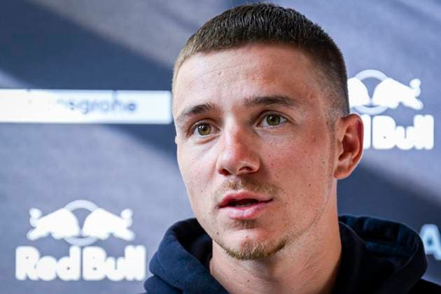 Media day of Red Bull-BORA-hansgrohe BINISSALEM, SPAIN - DECEMBER 10 : Evenepoel Remco (BEL) of Red Bull BORA - Hansgrohe pictured during the media day of the Red Bull-BORA-hansgrohe cycling team at Central Studios Mallorca on December 10, 2025 in Binissalem, Spain, 10 12 2025 Binissalem Spain  Copyright: xJanxDexMeuleneirx