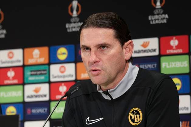 Conference de Giorgio Contini - PHOTOPQR VOIX DU NORD Thierry Thorel ; 10 12 2025 ; Berne , le 10 decembre 2025 - L entraineur des BSC Young Boys en conference de presse avant la rencontre le LOSC en Europa League - Photo : Thierry Thorel La Voix du Nord press conference, PK, Pressekonferenz in Berne on December 10, 2025 Berne-Mitteland France  Copyright: xPHOTOPQR VOIXxDUxNORD MAXPPPxThierryxThorelx 20251210VDN6722 20251210VDN6722