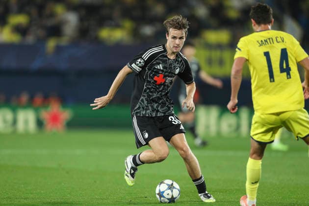 December 10, 2025, Villarreal, Castellon, SPAIN: William Clem of FC Copenhague in action during the UEFA Europa League, football match played between Villarreal CF and FC Copenhanaguen at the Ceramica Stadium on December 10, 2025, in Valencia, Spain. Villarreal SPAIN - ZUMAa181 20251210_zaa_a181_018 Copyright: xIvanxTerronx