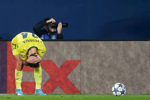 Villarreal CF v F.C. Copenhagen - UEFA Champions League 2025 26 League Phase MD6 Alfonso Pedraza of Villarreal plays during the UEFA Champions League match between Villarreal CF and F.C. Copenhagen at La Ceramica Stadium in Villarreal, Spain, on December 10, 2025. Villarreal Spain  Copyright: xJosexMiguelxFernandezx originalFilename:fernandezdevelascosanz-villarre251210_npPZD.jpg
