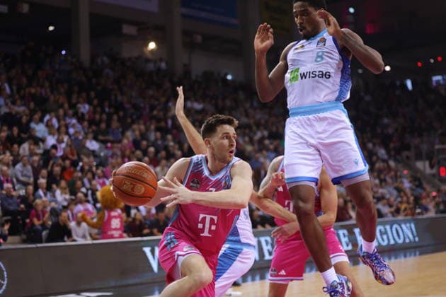 Grayson Murphy, Telekom Baskets Bonn vs. SKYLINERS Frankfurt 11. Speiltag - Saison 2025 26