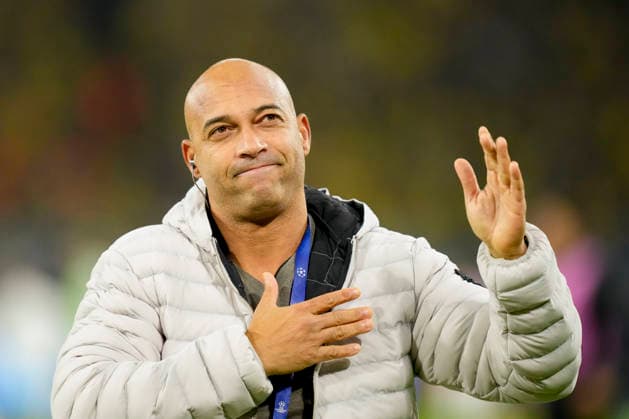 Dede gestures during the UEFA Champions League 2025 26 League Phase MD6 match between Borussia Dortmund and FK Bodo Glimt at BVB Stadion Dortmund on December 10, 2025 in Dortmund, Germany. (Photo by Alex Gottschalk DeFodi Images)