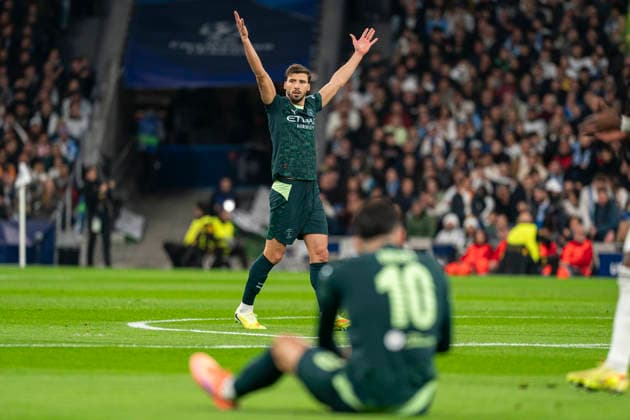 REAL MADRID CF v MANCHESTER CITY FC. CHAMPIONS LEAGUE 2025 2026. ROUND 6. Manchester City FC s Ruben Dias during Champions League 2025 2026 match. December 10,2025. (ALTERPHOTOS Ropero) MadridSpain  Copyright: xRoperox