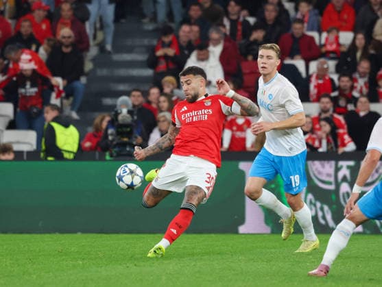 Benfica - Napoli Nicolas Otamendi of Benfica During the pre-match press conference, PK, Pressekonferenz on December 10, 2025, between FC Benfica and SCC Napoli in the Champions League at the Da Luz Stadium in Lisbon. In the photo: Lisbona STADIO DA LUZ LISBONA PORTOGALLO Copyright: xFABIOxSASSOxFabioxSassox Benfica Napoli2025_12_10Fabio Sasso1521