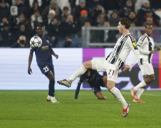 Fabio Miretti of Juventus FC during the Uefa Champions League,2025 26 season, football match between Juventus FC and Pafos FC, on 10 December 2025 at Allianz Stadium, Turin, Italy. Photo Nderim KACELI  Copyright: xNderimxKaceli IPAxSportx xipa-agency.netx xx IPA_69004342 IPA_Agency_IPA69004342