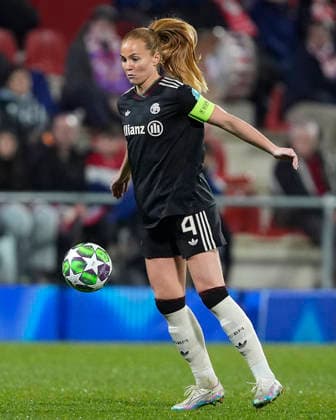 CLUB ATLETICO DE MADRID v FC BAYERN MUNCHEN. UEFA WOMEN S CHAMPIONS LEAGUE 2025 2026. ROUND 5. FC Bayern Munchen s Glodis Viggosdottir during UEFA Women s Champions League, Round 5. December 10,2025.(ALTERPHOTOS Acero) Alcala de HenaresSpain  Copyright: xAcerox