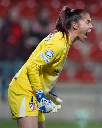 CLUB ATLETICO DE MADRID v FC BAYERN MUNCHEN. UEFA WOMEN S CHAMPIONS LEAGUE 2025 2026. ROUND 5. Club Atletico de Madrid™s Lola Gallardo during UEFA Women s Champions League, Round 5. December 10,2025.(ALTERPHOTOS Acero) Alcala de HenaresSpain  Copyright: xAcerox